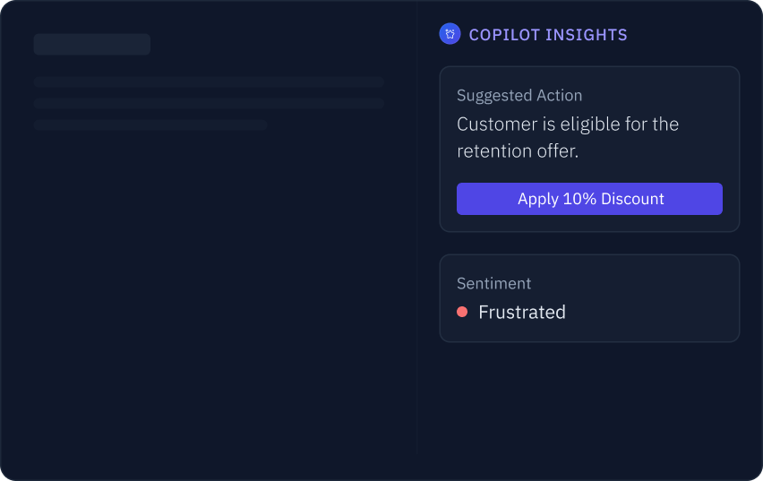 AI Copilot Interface